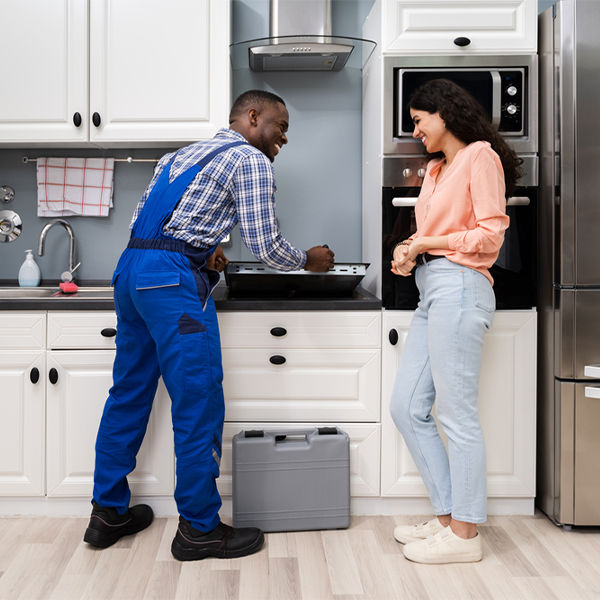 can you provide an estimate for cooktop repair before beginning any work in Seneca SD